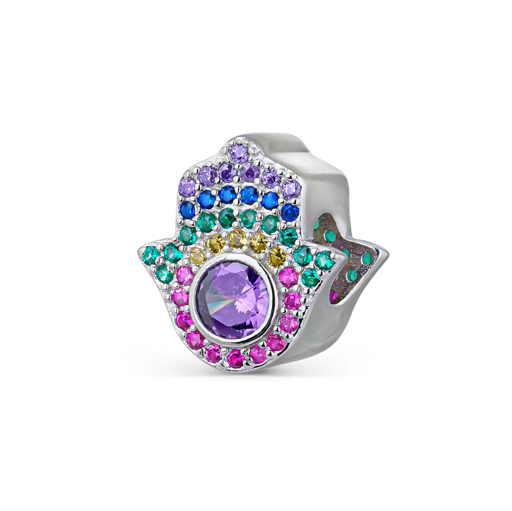 Abalorio A Tu Lado Hamsa Multicolor