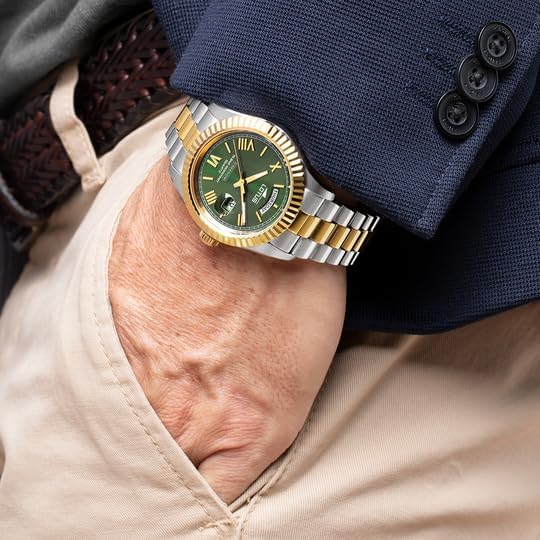 Reloj Lotus Hombre Acero Dorado y Plateado