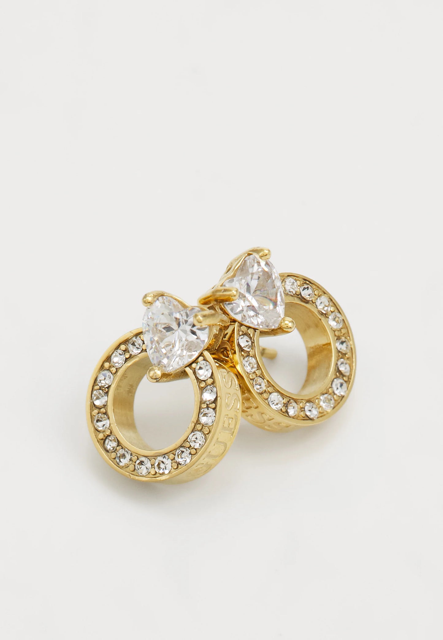 Pendientes Guess Corazón M'ama non M'ama