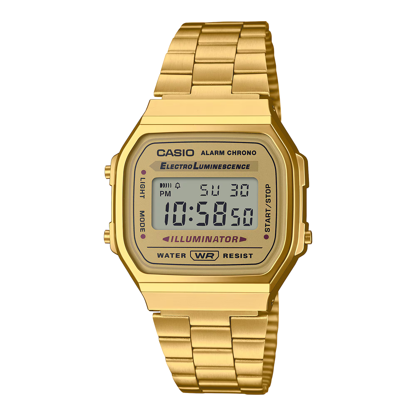 Reloj A168WG-9 Casio Dorado