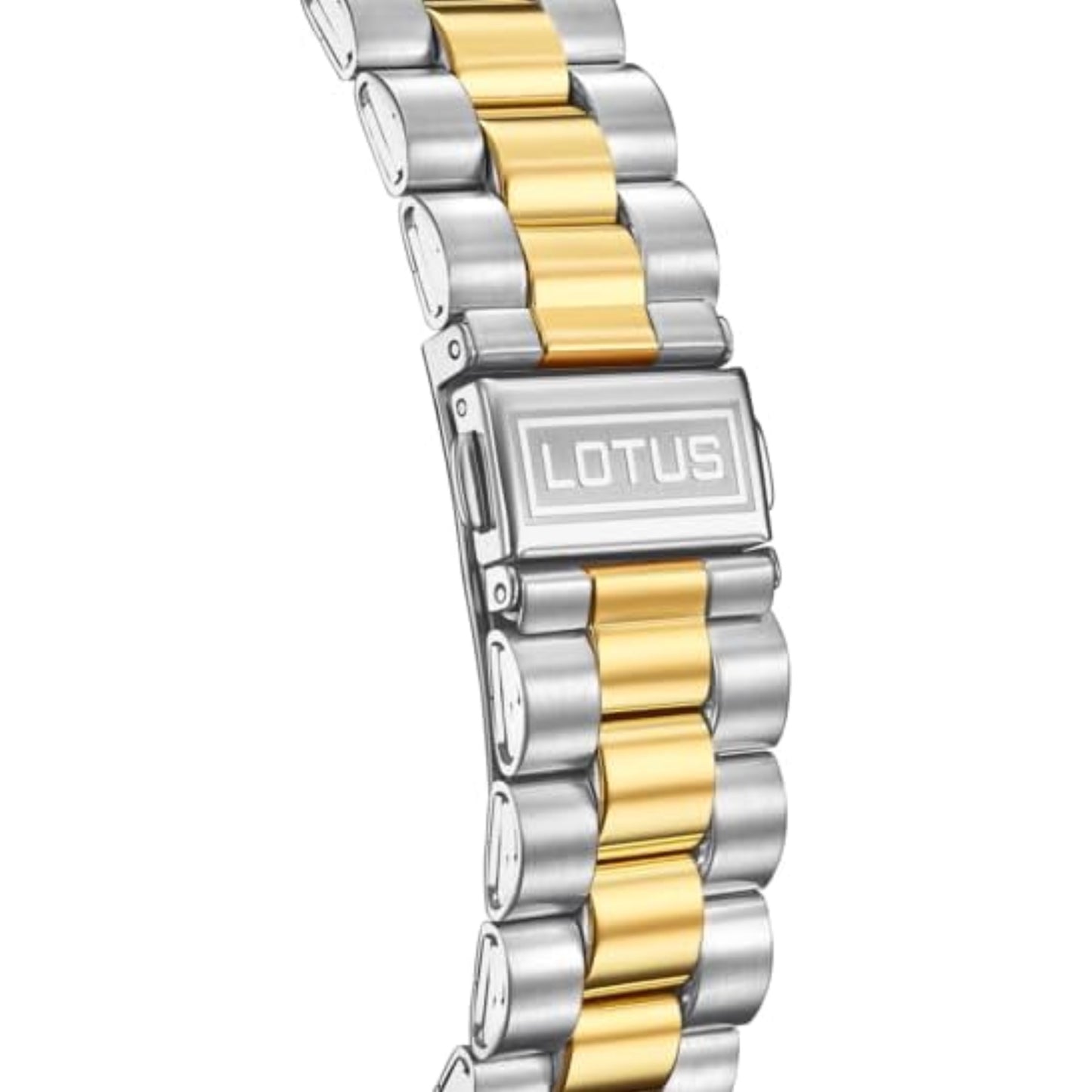 Reloj Lotus Hombre Acero Dorado y Plateado