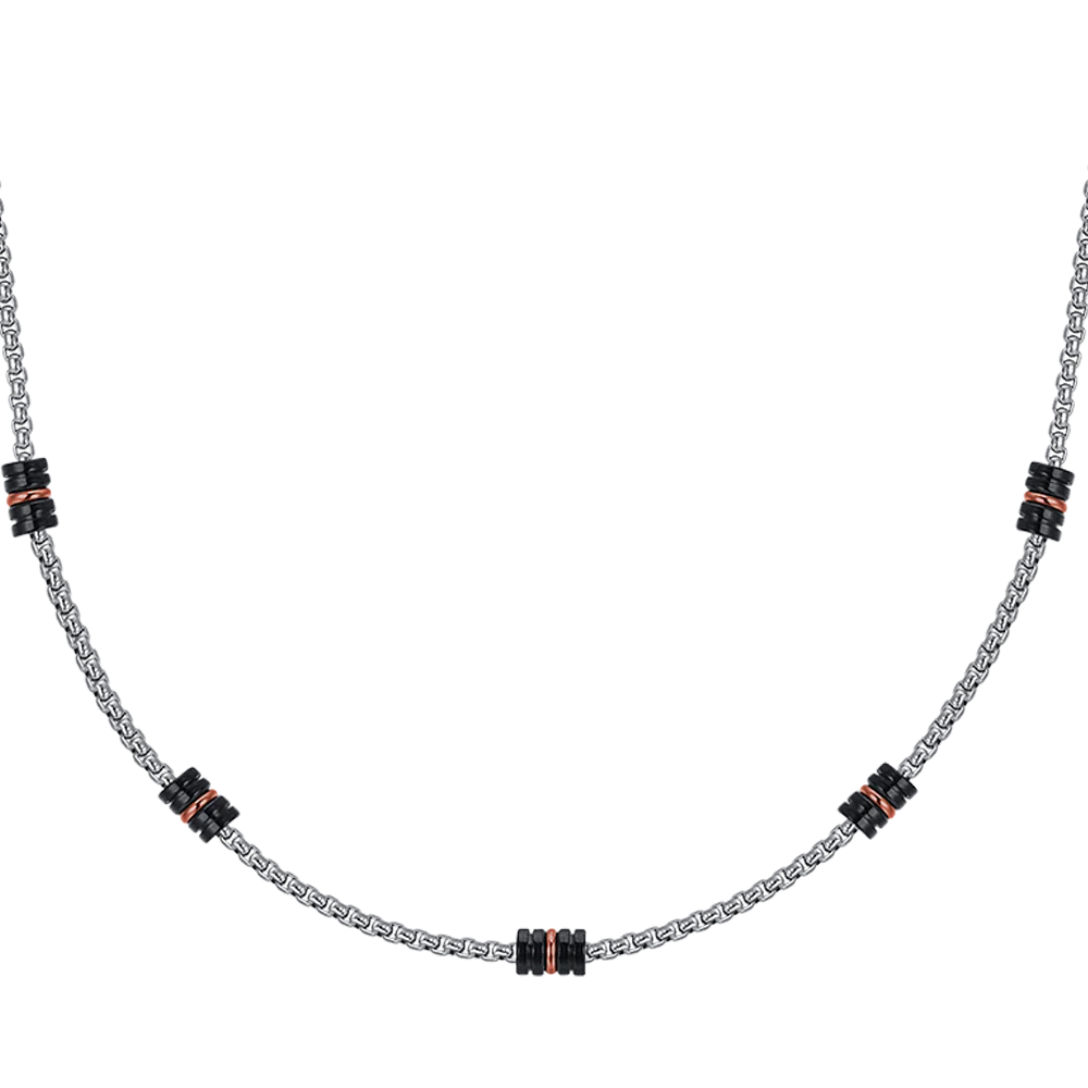 Collar Acero Caballero