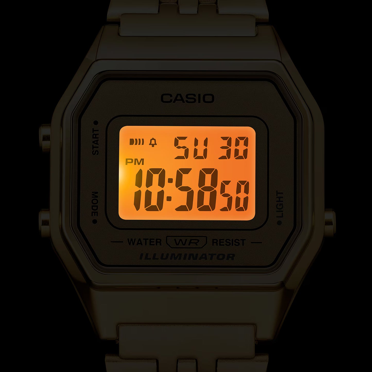 Reloj LA680WEGA-9 Casio Dorado Mini Vintage