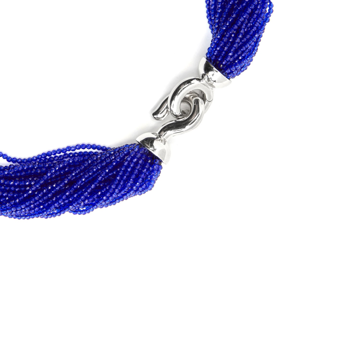 Collar Plata 925 Cristal Azul Luxenter
