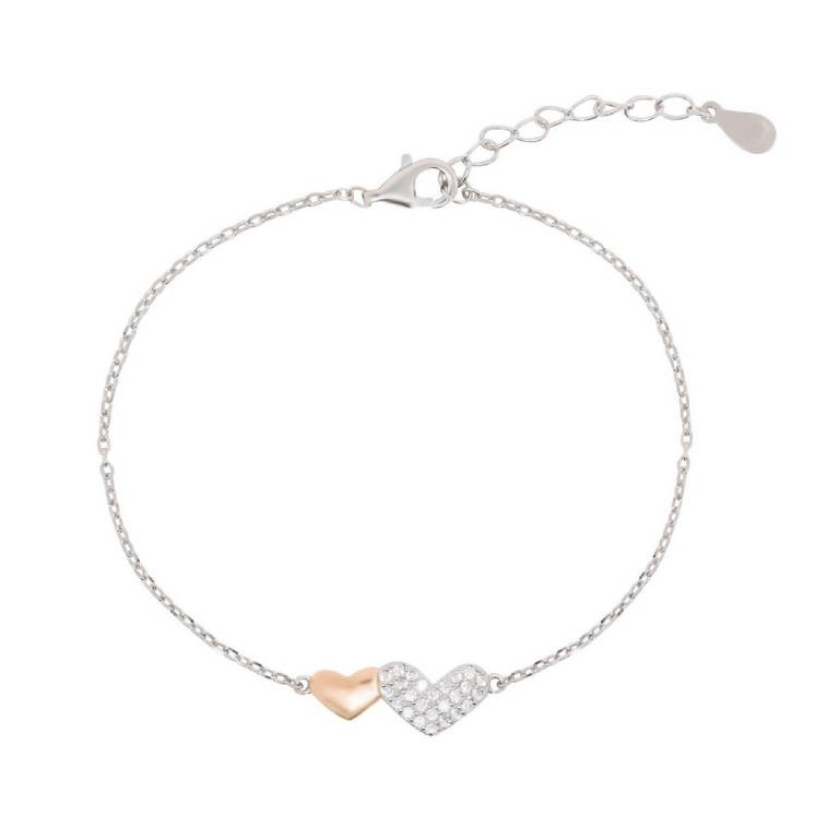 Pulsera Plata Colgantes Chapados Oro