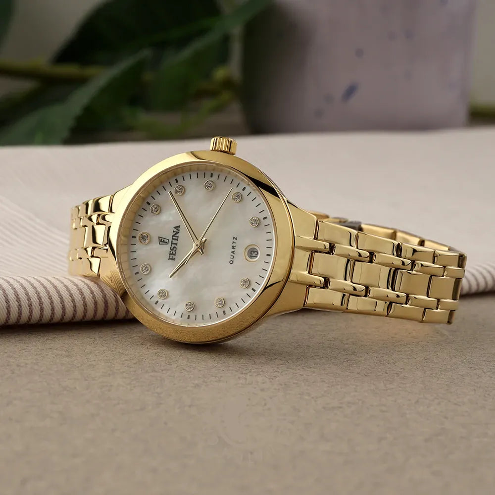 Reloj Festina Mademoiselle Mujer Dorado Circonitas