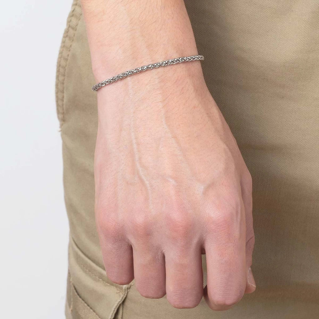 Pulsera Lotus para Hombre en Acero Inoxidable