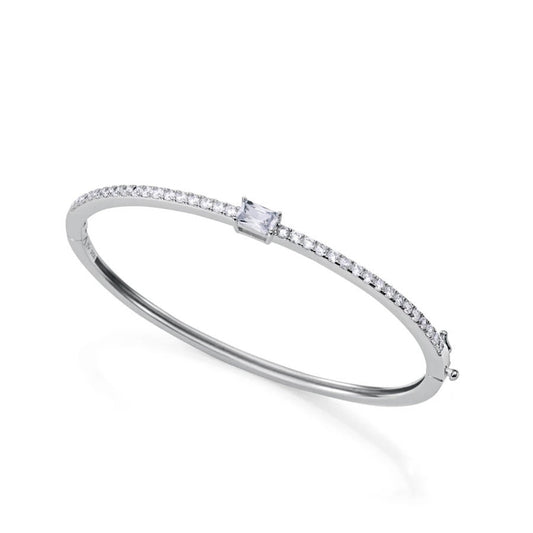 Pulsera Viceroy Plata de Primera Ley con baño de rodio rigida