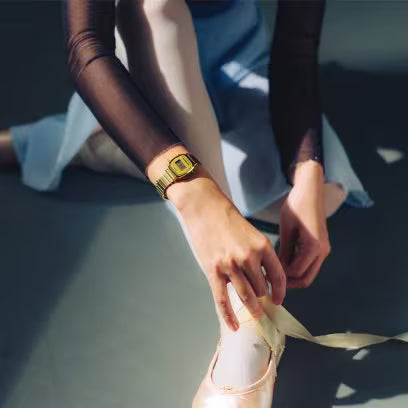 Reloj LA670WEGA-9 Casio Dorado