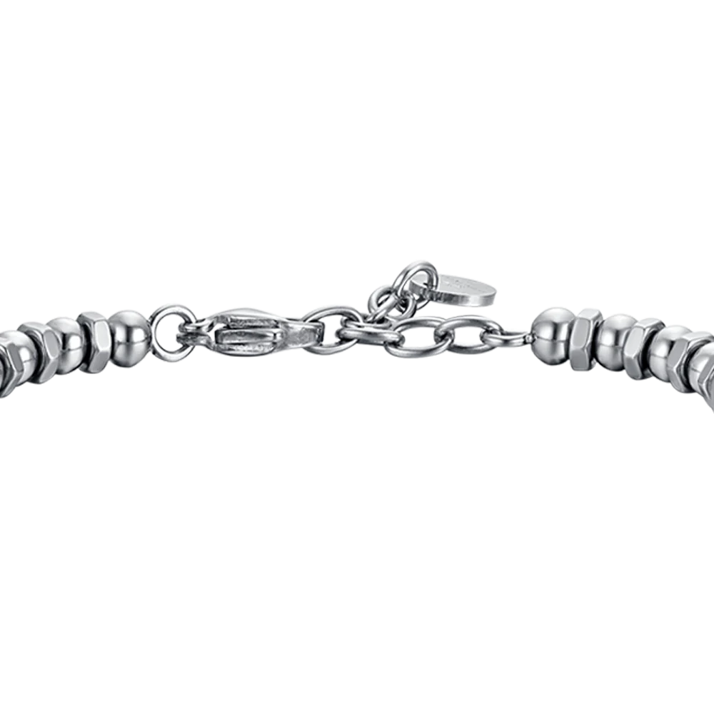 Pulsera de Acero con Rosa de Vientos