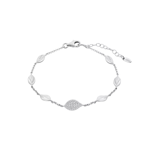 Pulsera Lotus Silver Glam Mujer Plata