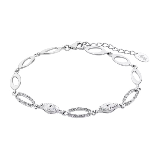 Pulsera Lotus Plata Mujer