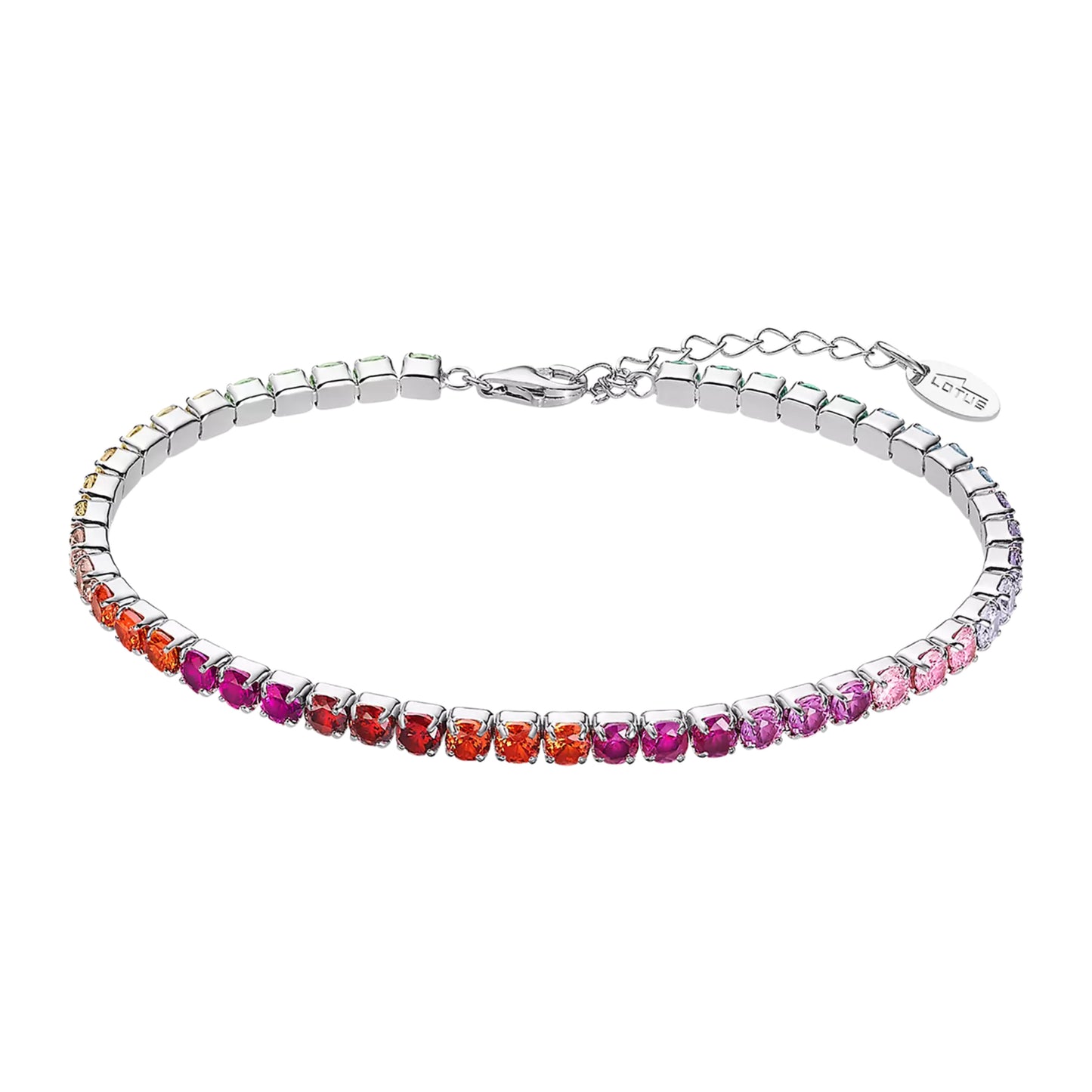 Pulsera Riviere Lotus Plata para Mujer