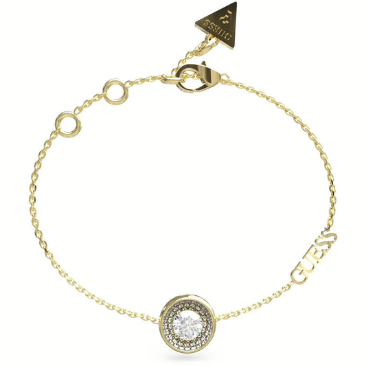 Pulsera Guess Dorada Piedra