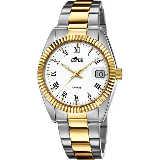 Reloj de Hombre Lotus Excellent con Esfera Blanca
