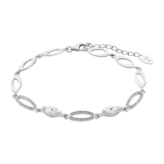 Pulsera Lotus Plata Mujer