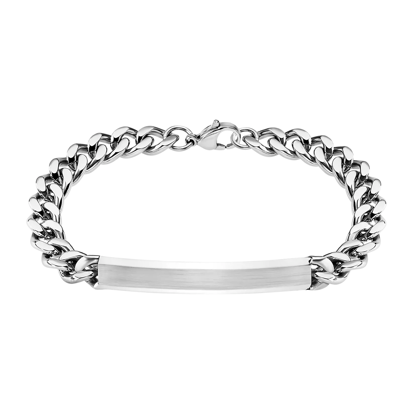 Lotus Bracelet for Men in Stainless Steel 