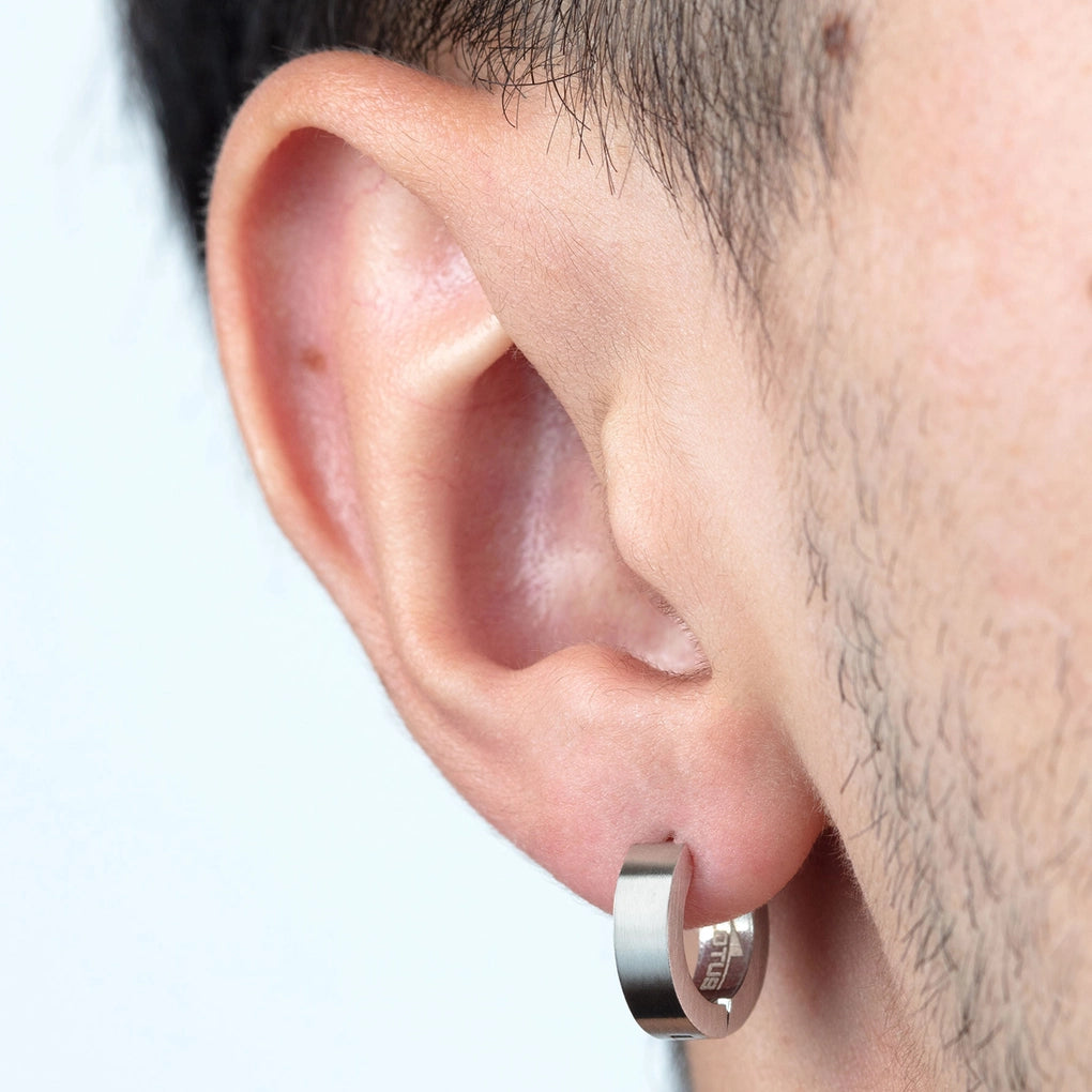 Men's Stainless Steel Earrings 