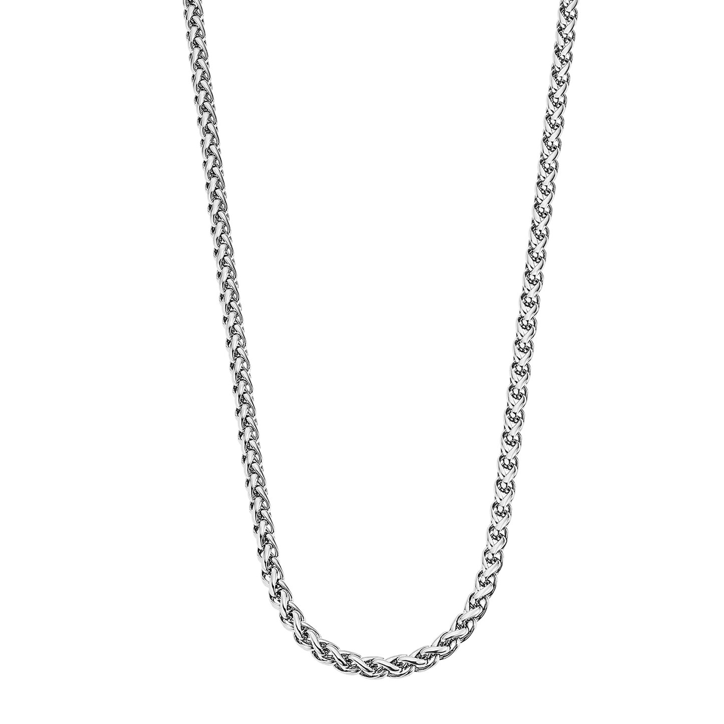 Collar Lotus Hombre De Acero Inoxidable