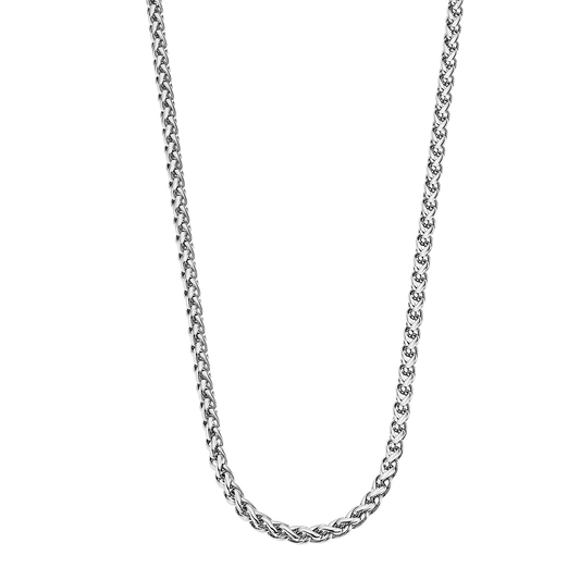 Collar Lotus Hombre De Acero Inoxidable