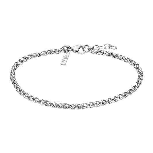 Lotus Bracelet for Men in Stainless Steel