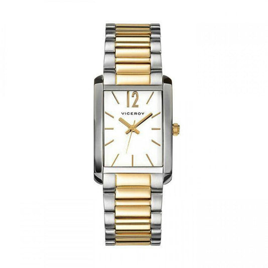 Reloj Viceroy Classic Bicolor Acero Inoxidable Rectangular